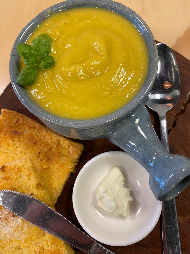 Plantbased Cafe Roasted Parsnip & Pumplin Soup