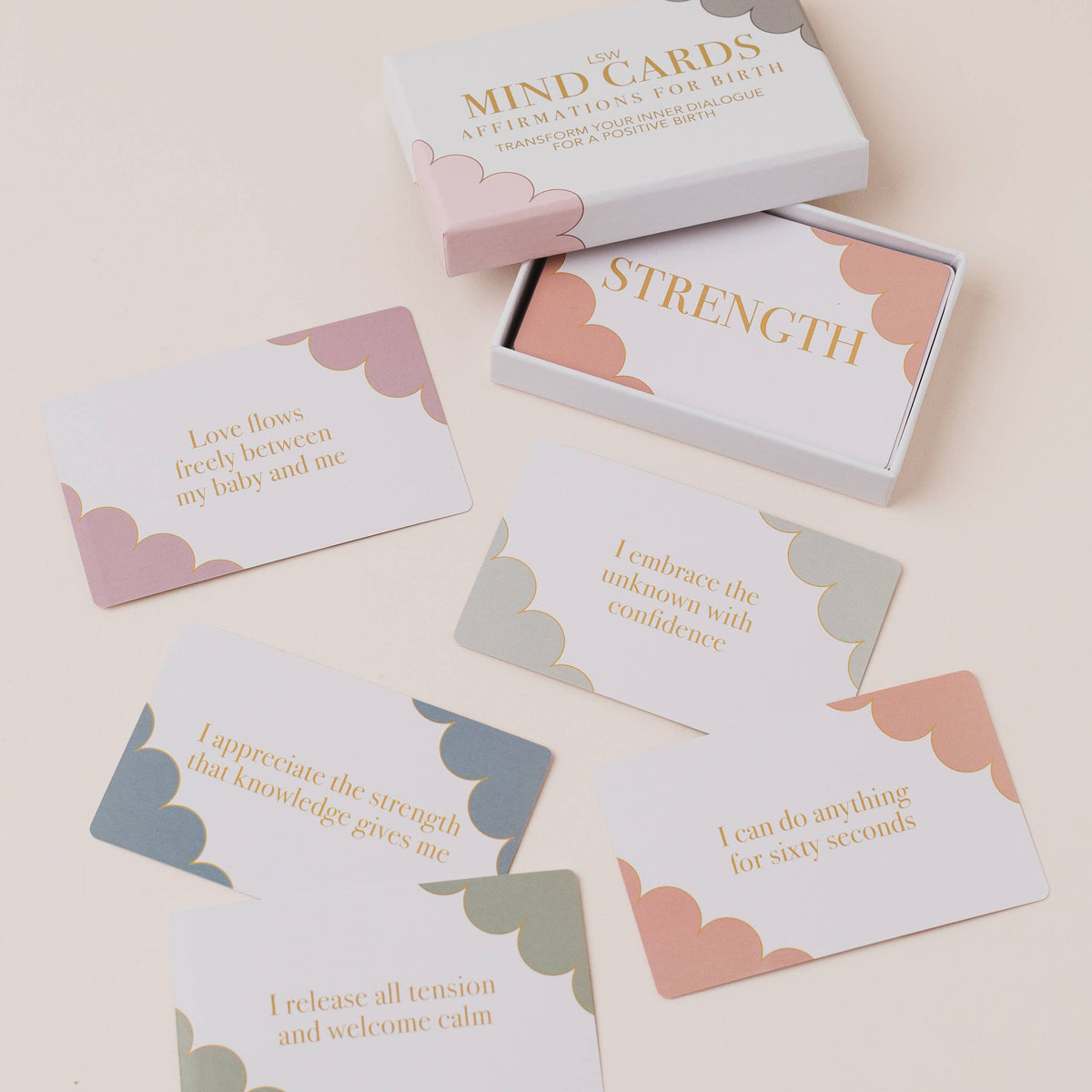 LSW London Mind Cards – Affirmations for Birth