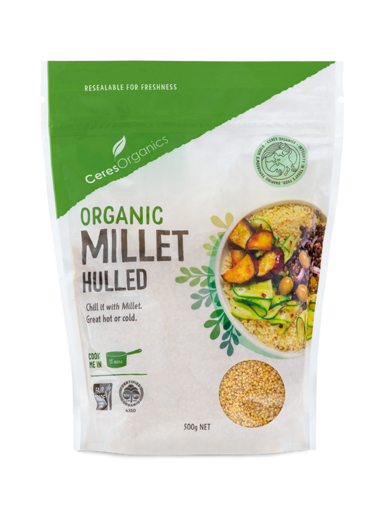 Ceres Organics Millet Hulled 500g