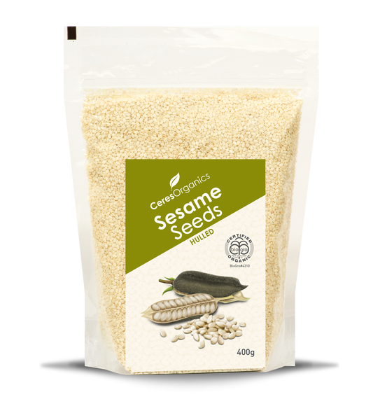 Ceres Organics Sesame Seeds Hulled 400g