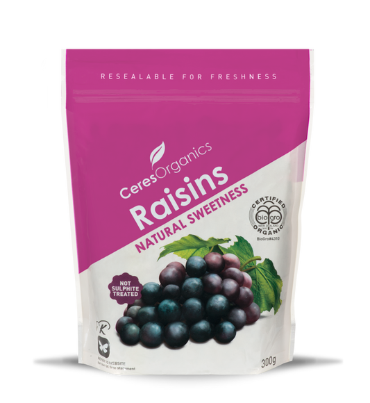 Ceres Organics Raisins 300g