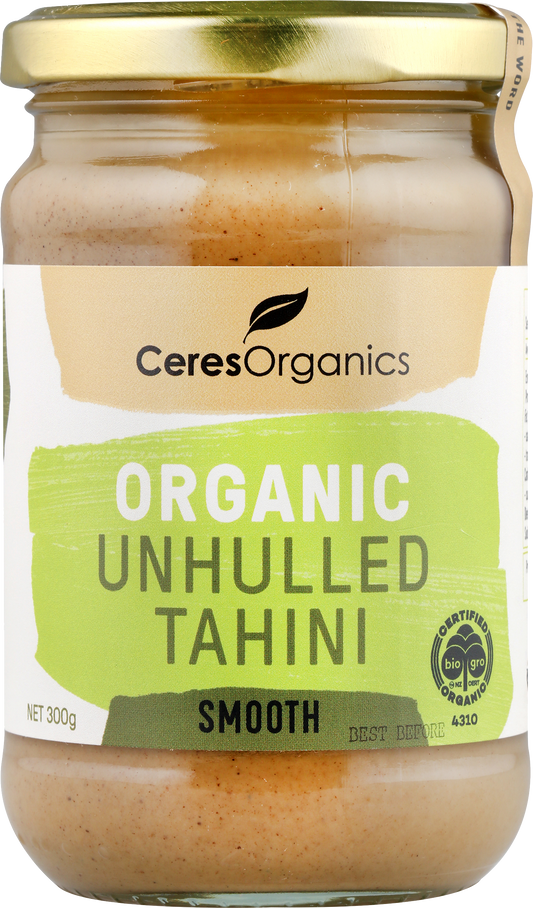 Ceres Organics Tahini Unhulled 300g