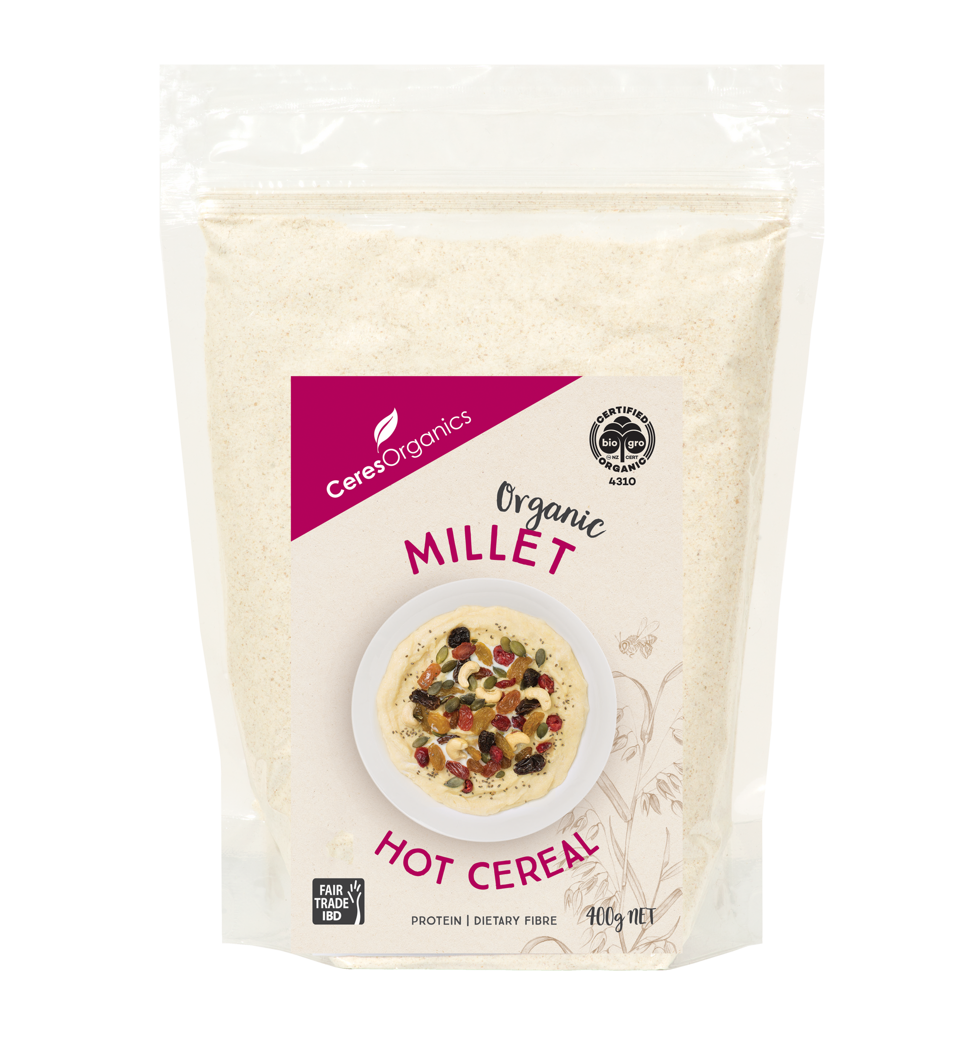 Ceres Organics Cereal Ground Millet 400g