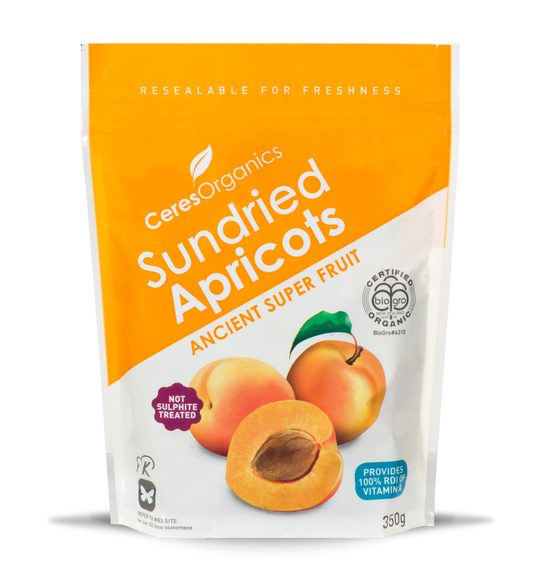 Ceres Organics Apricots Whole Sundried 350g