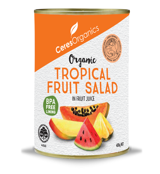 Ceres Organics Tropical Fruit Salad 400g