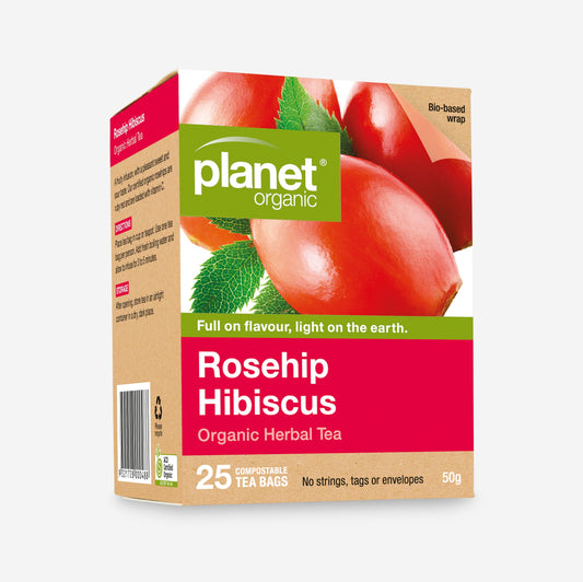 Planet Wild Rosehip Hibiscus Tea 25 Bag
