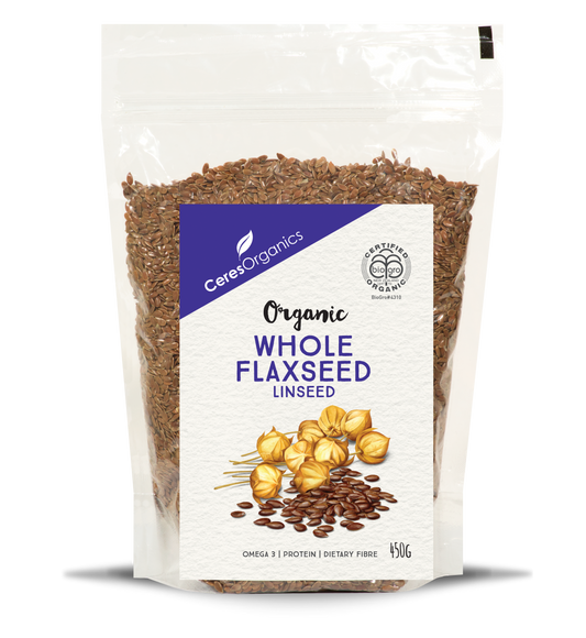 Ceres Organics Flaxseed Whole 450g