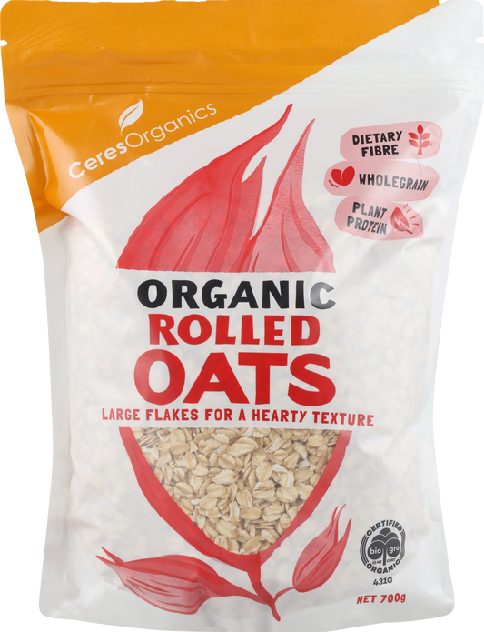 Ceres Organics Oats Rolled Jumbo Wholegrain 700g