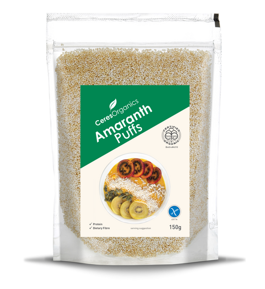 Ceres Organics Amaranth Puffs 150g