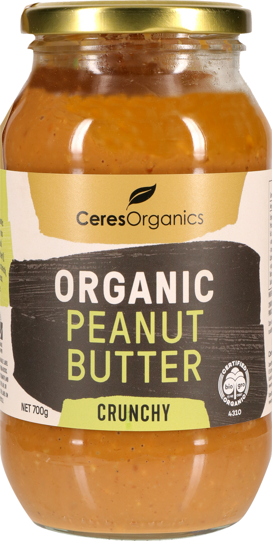 Ceres Organics Peanut Butter Crunchy 700gm