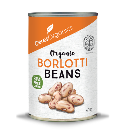 Ceres Organics Borlotti Beans 400g