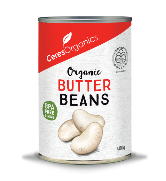 Ceres Organics Butter Beans 400g
