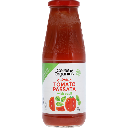 Ceres Organics Passata With Basil 680g