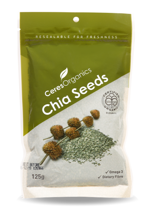 Ceres Organics Chia Seeds 125g