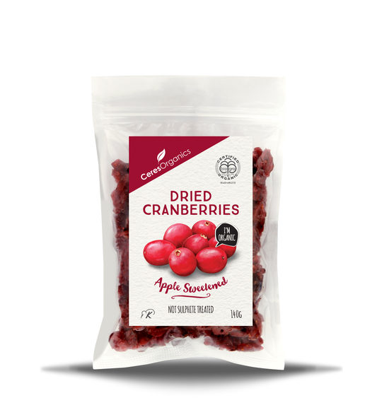 Ceres Organics Dried Cranberries 140g