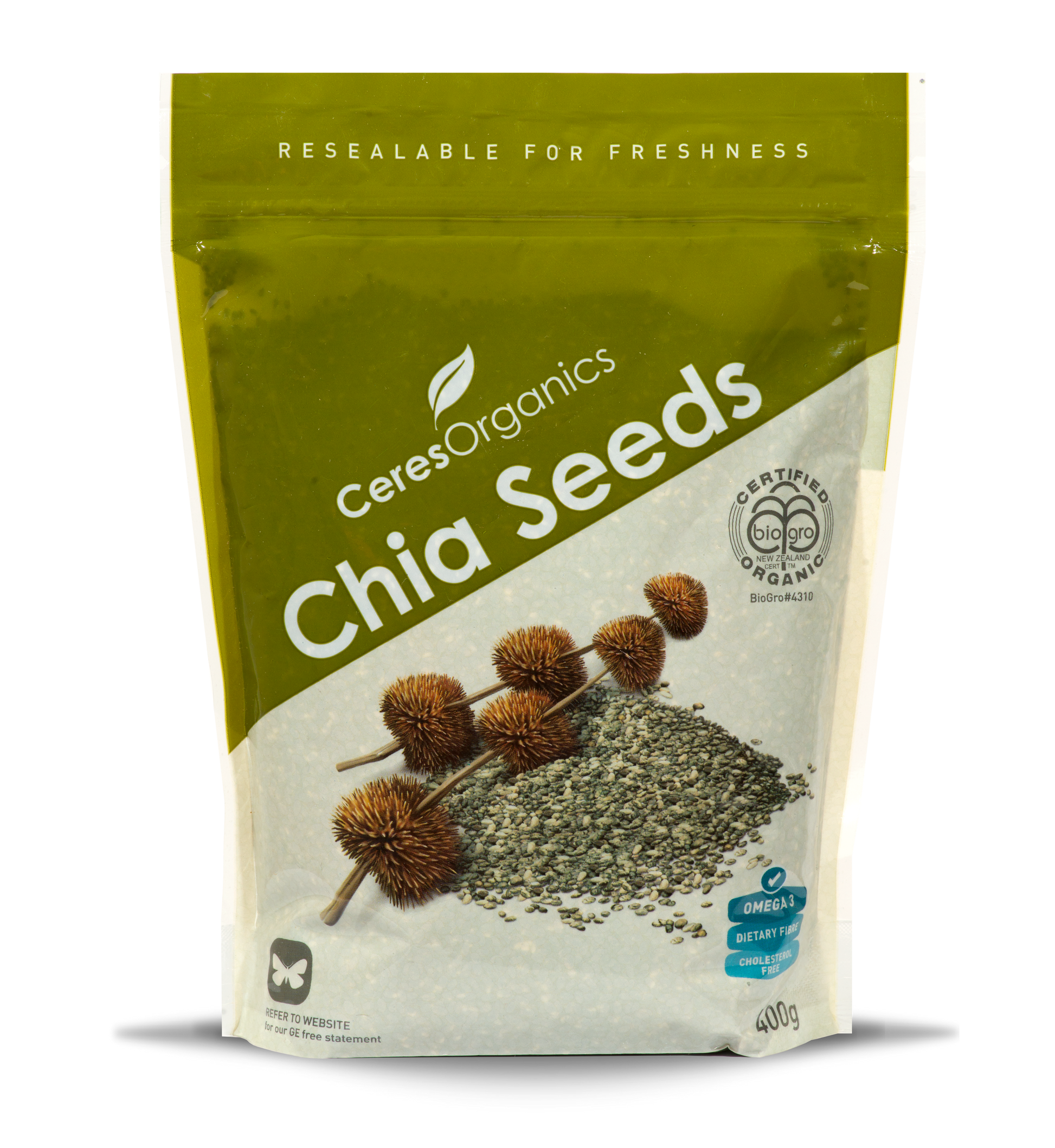 Ceres Organics Chia Seeds Black 400g