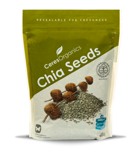 Ceres Organics Chia Seeds Black 400g