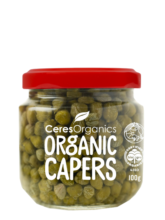 Ceres Organics Mediterranean Capers 100g