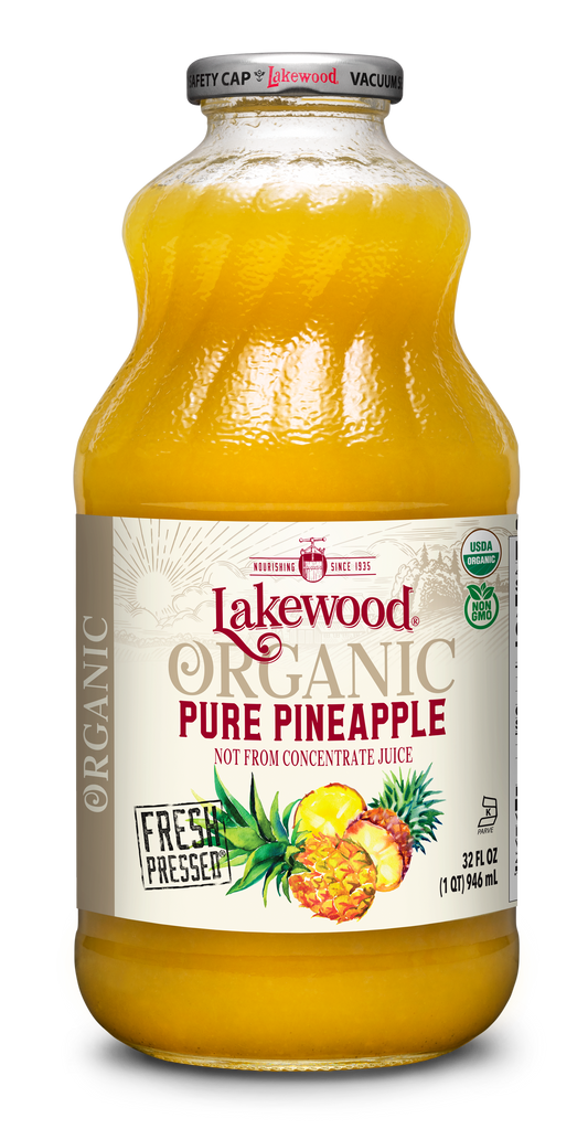 Lakewood Organic Pineapple Juice 946ml