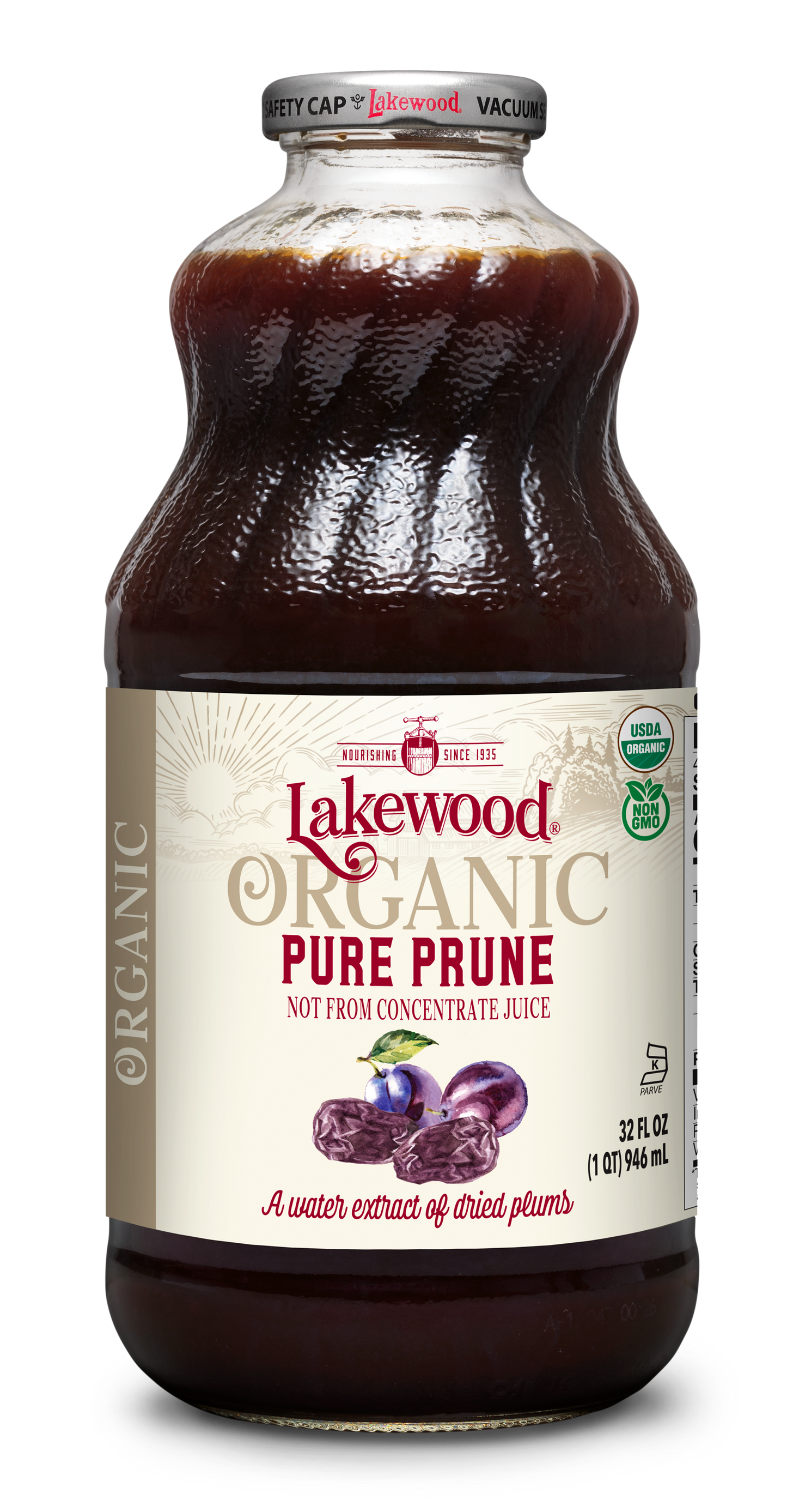 Lakewood Organic Prune Juice 946ml