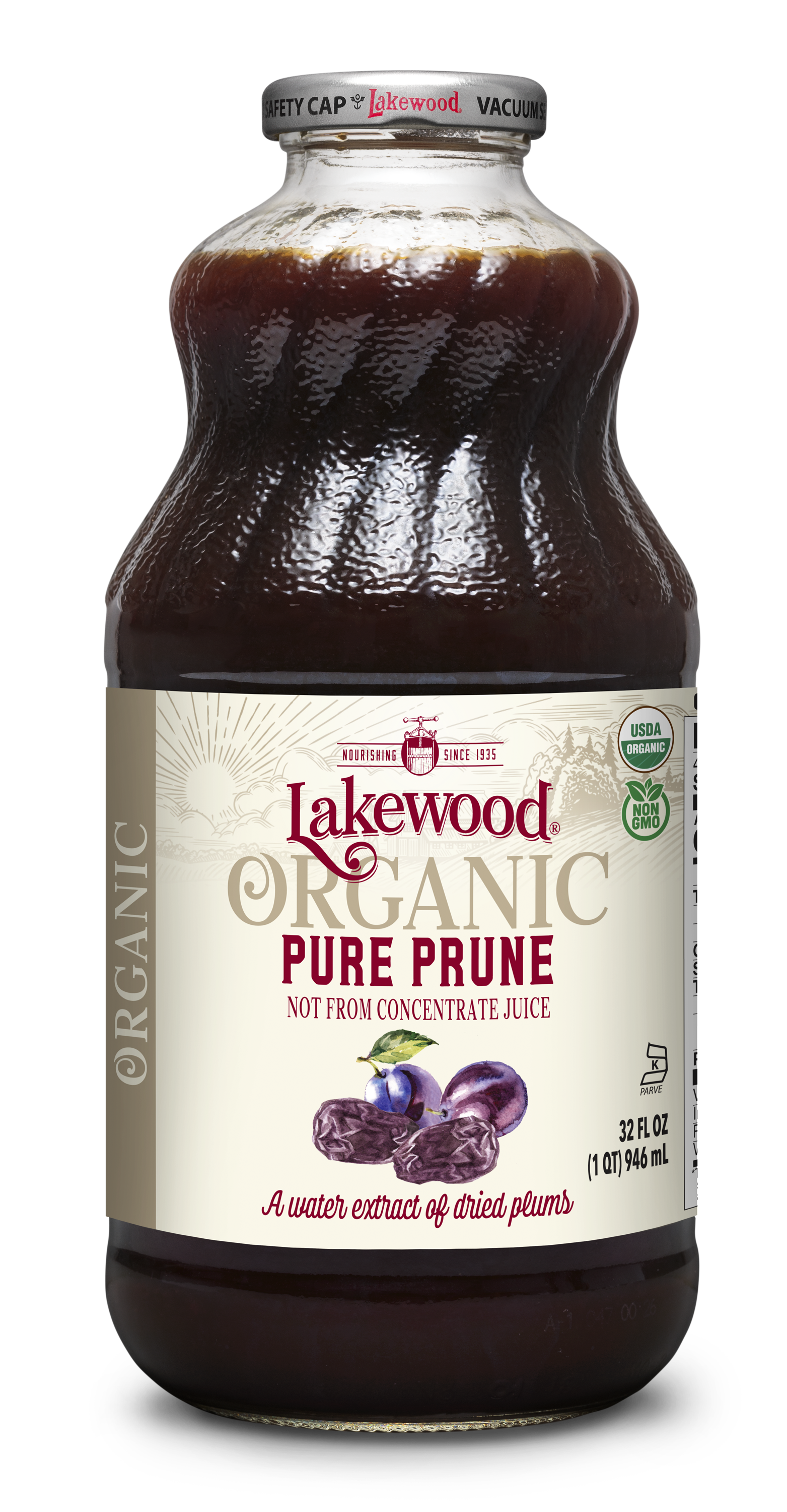 Lakewood Organic Prune Juice 946ml