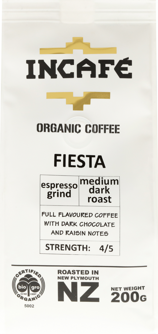IncaFe Espresso Grind Fiesta 200g