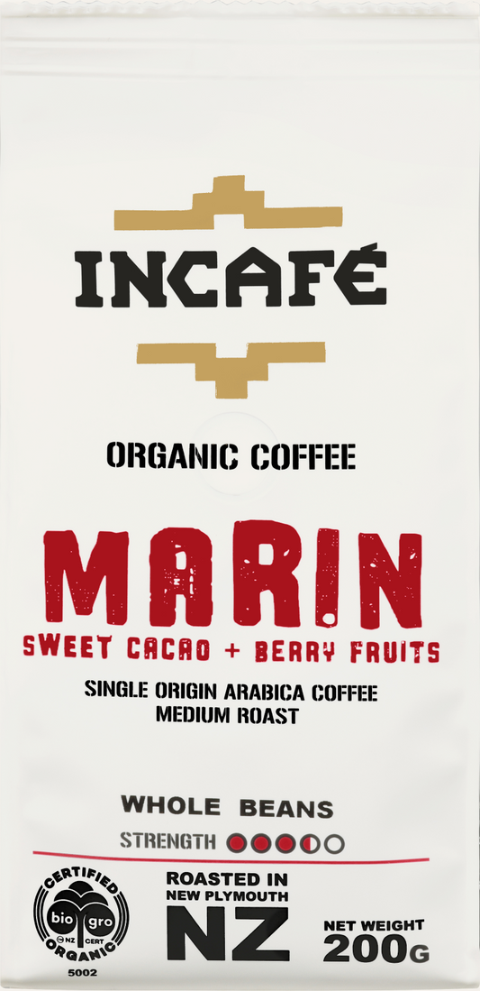 IncaFe Marin Estate Coffee Beans 200g