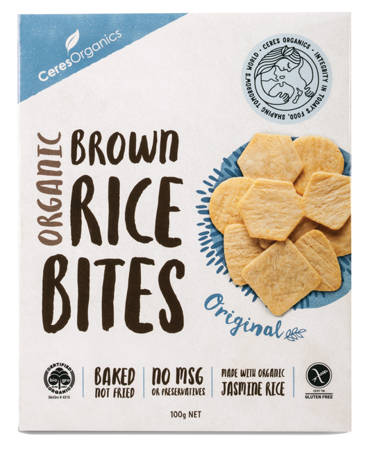 Ceres Organics Rice Bites Original 100g