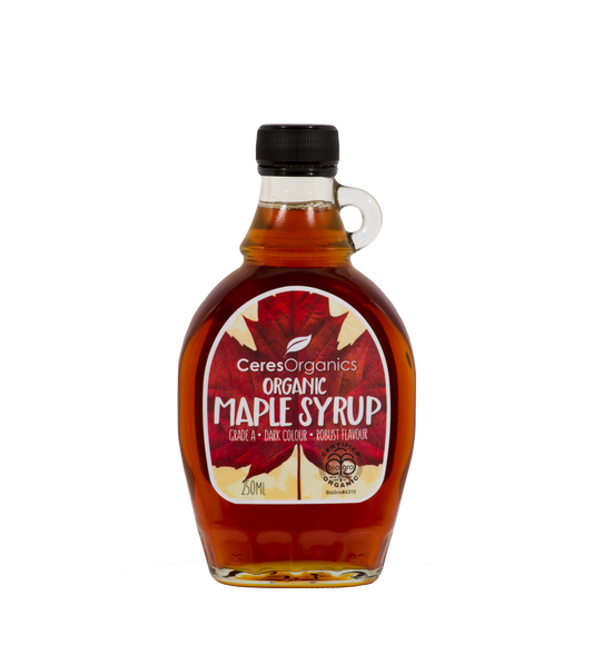 Ceres Organics Maple Syrup Pure Robust Grade A 250ml