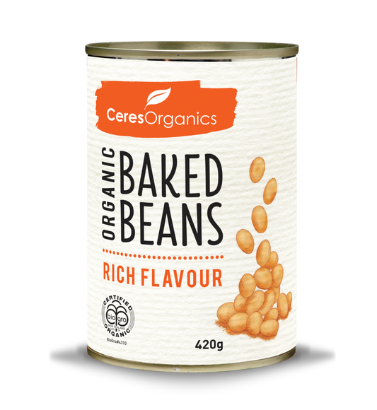 Ceres Organics Baked Beans Rich Flavour 420g