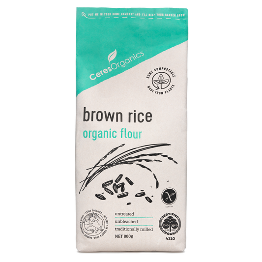 Ceres Organics Brown Rice Flour 800g