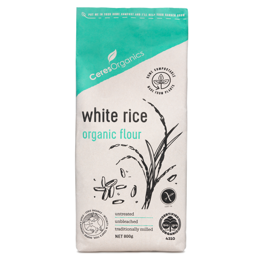 Ceres Organics White Rice Flour 800g