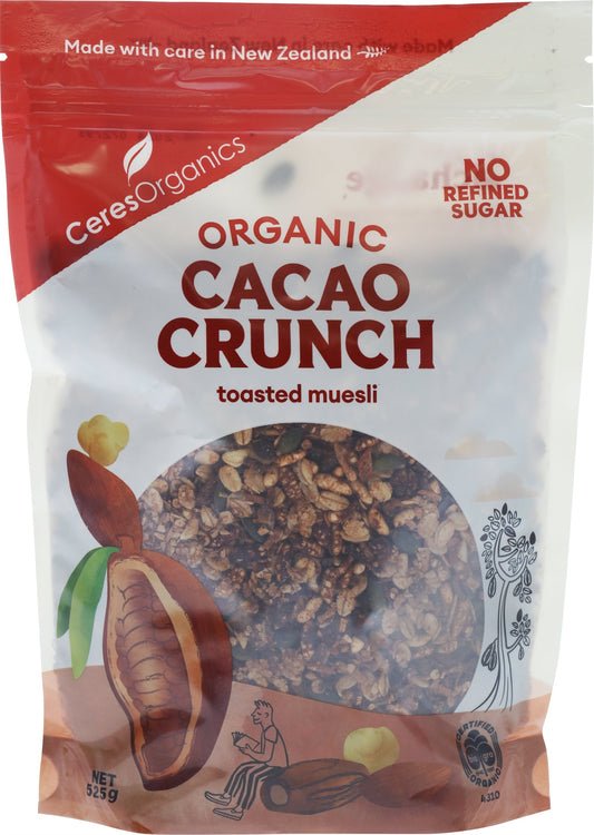 Ceres Organics Muesli Cacao Crunch 525g