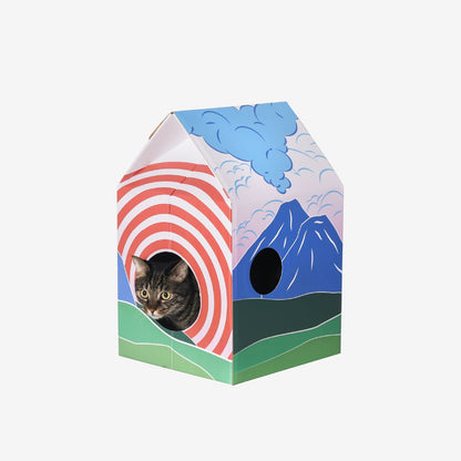 Pidan Cat House Scratcher | Fuji Mountain