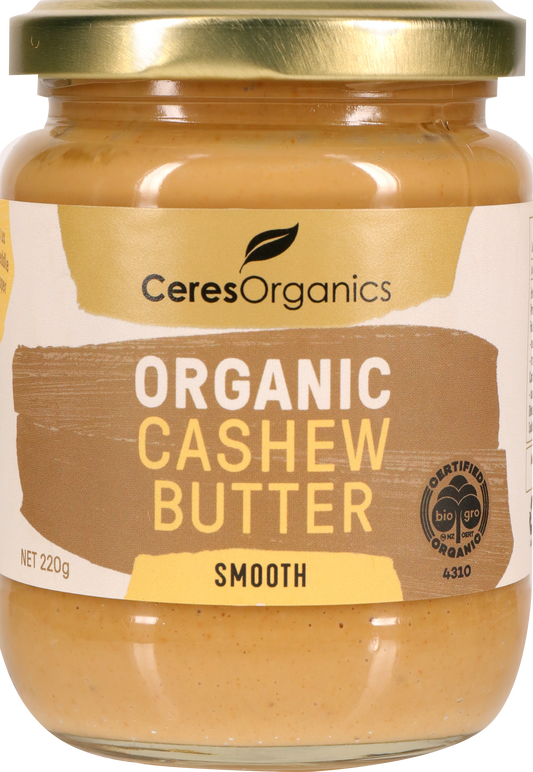 Ceres Organics Cashew Butter Smooth 220g