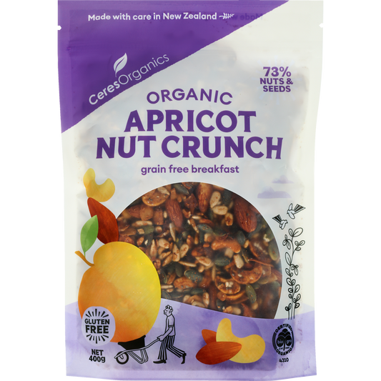 Ceres Organics Grain Free Breakfast Apricot Nut Crunch 400g