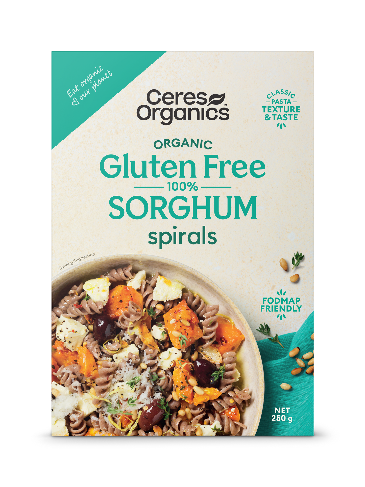 Ceres Organics Sorghum Spirals 250g