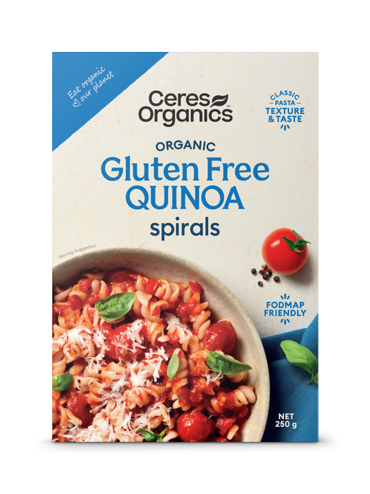 Ceres Organics Quinoa Spirals 250g