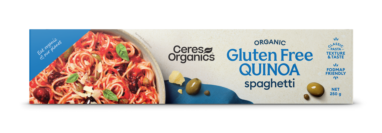Ceres Organics Quinoa Spaghetti 250g