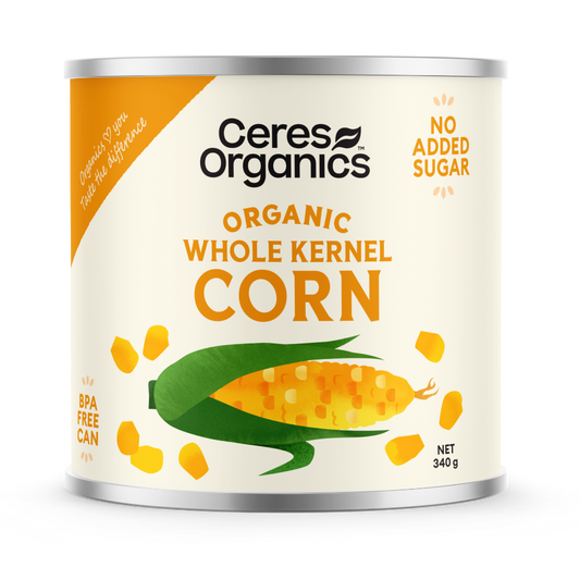 Ceres Organics Corn Kernels 340g