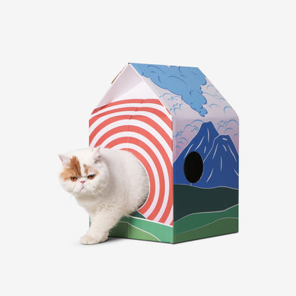 Pidan Cat House Scratcher | Fuji Mountain