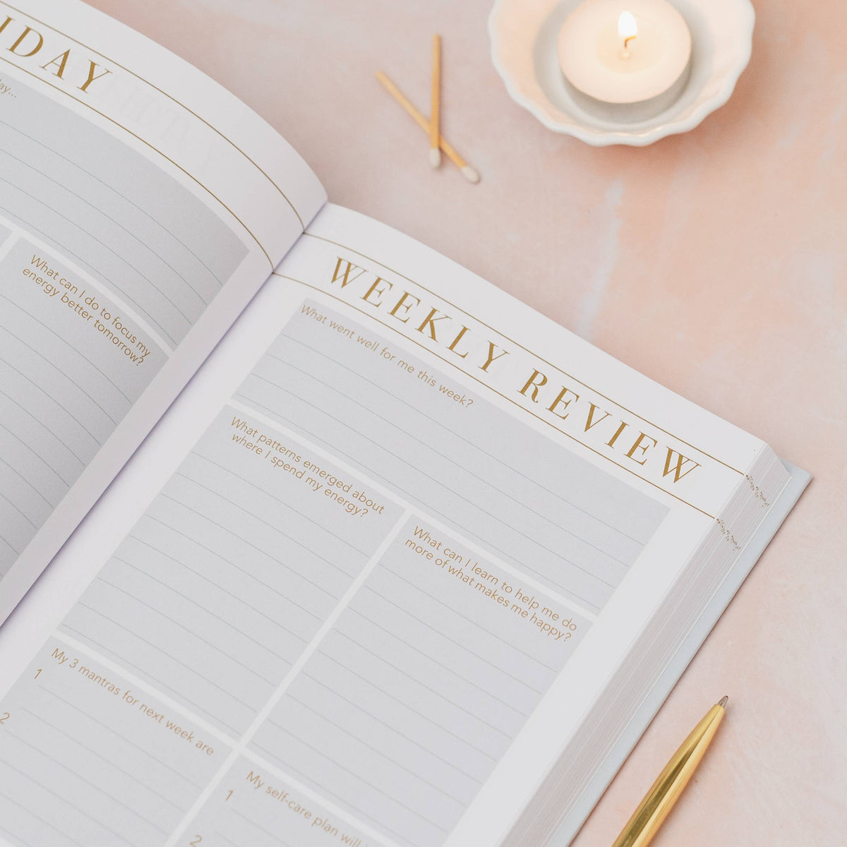 LSW London Mind Notes – Wellbeing & Gratitude Journal