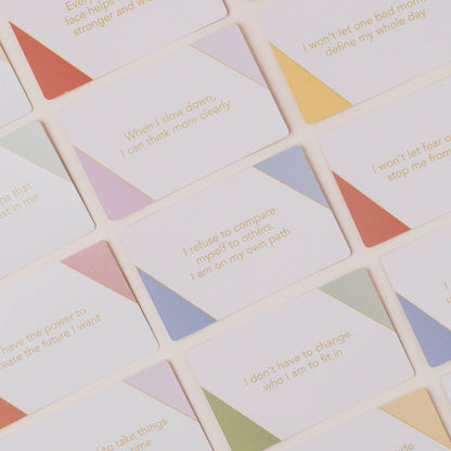 LSW London Mind Cards – Affirmations for Teens