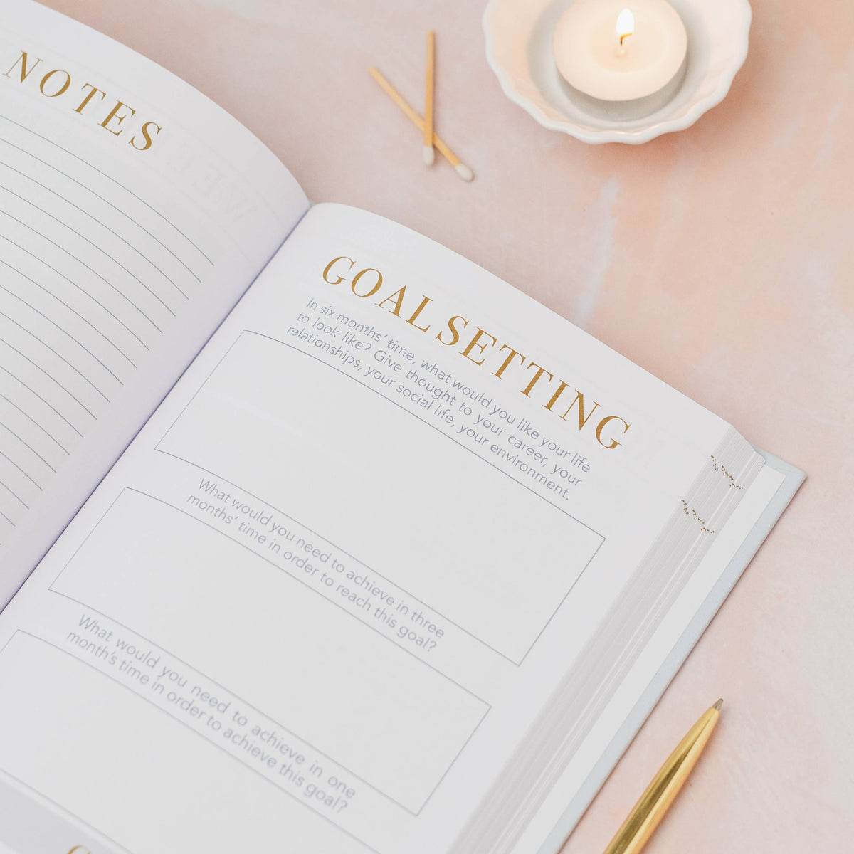 LSW London Mind Notes – Wellbeing & Gratitude Journal