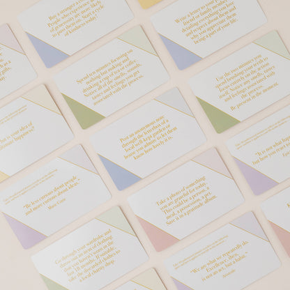 LSW London Mind Cards – Mindfulness & Self Care