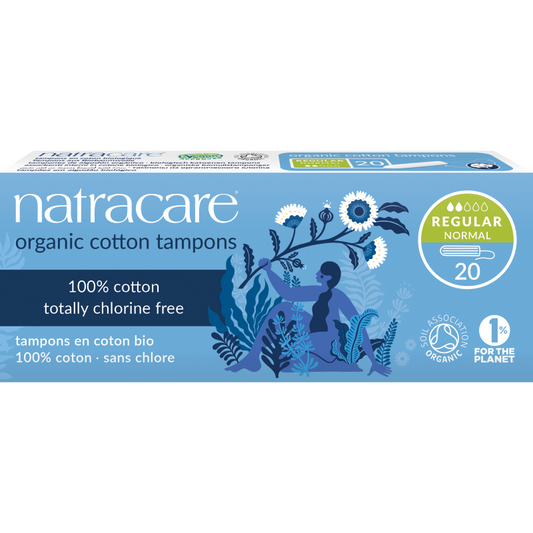 Natracare Organic Regular Tampons 20pk
