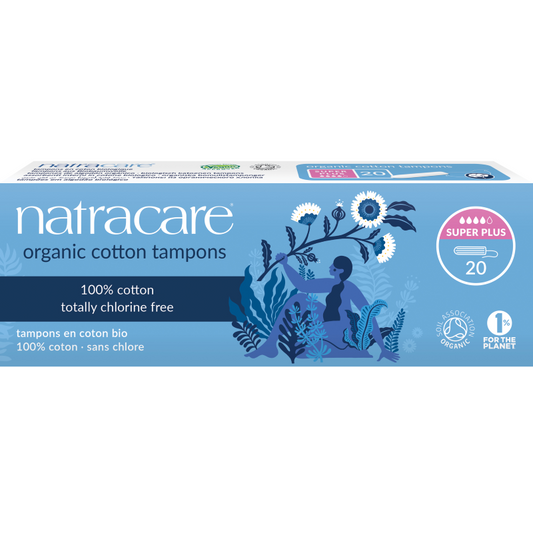 Natracare Organic Cotton Super Plus Tampons 20s