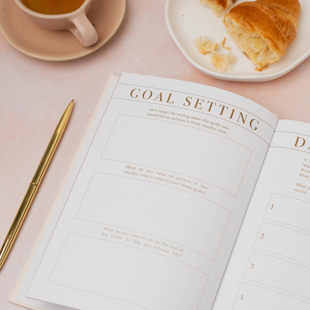 LSW London Morning Notes – Goal-Setting Journal