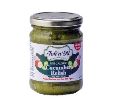 Joknal Lite Calorie Cucumber Relish 275gm, GF