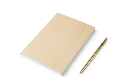 LSW London A5 Lined Notebook – Stone